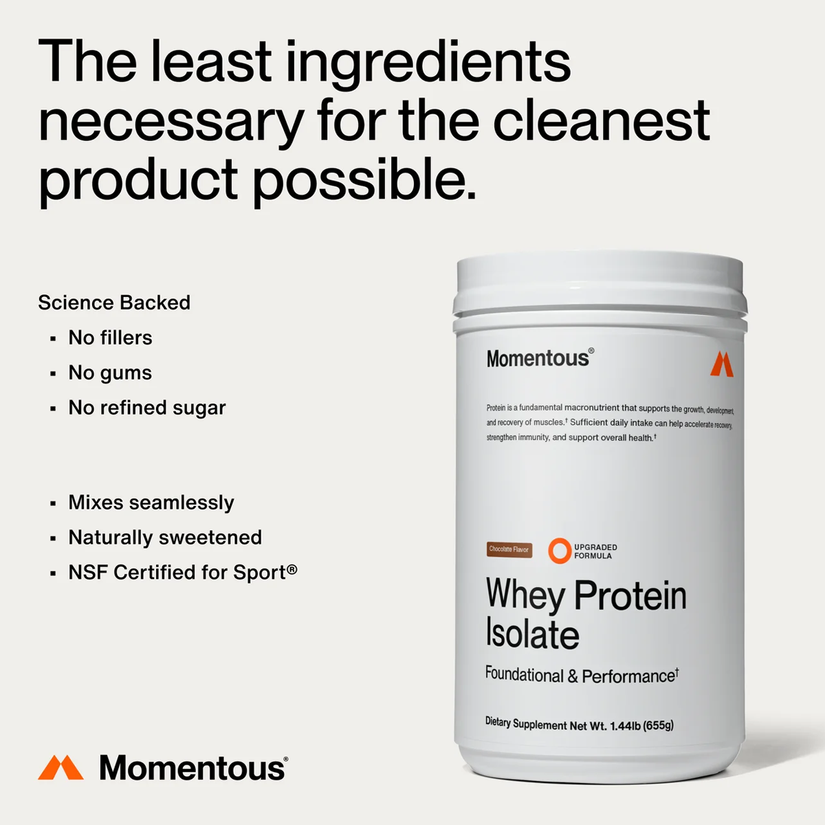 Whey Protein Isolate (25 Servings) alternate view