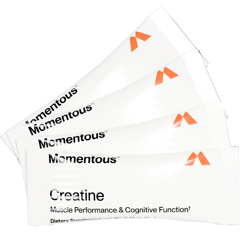 Creatine (Single Serving), Momentous Creatine single packets