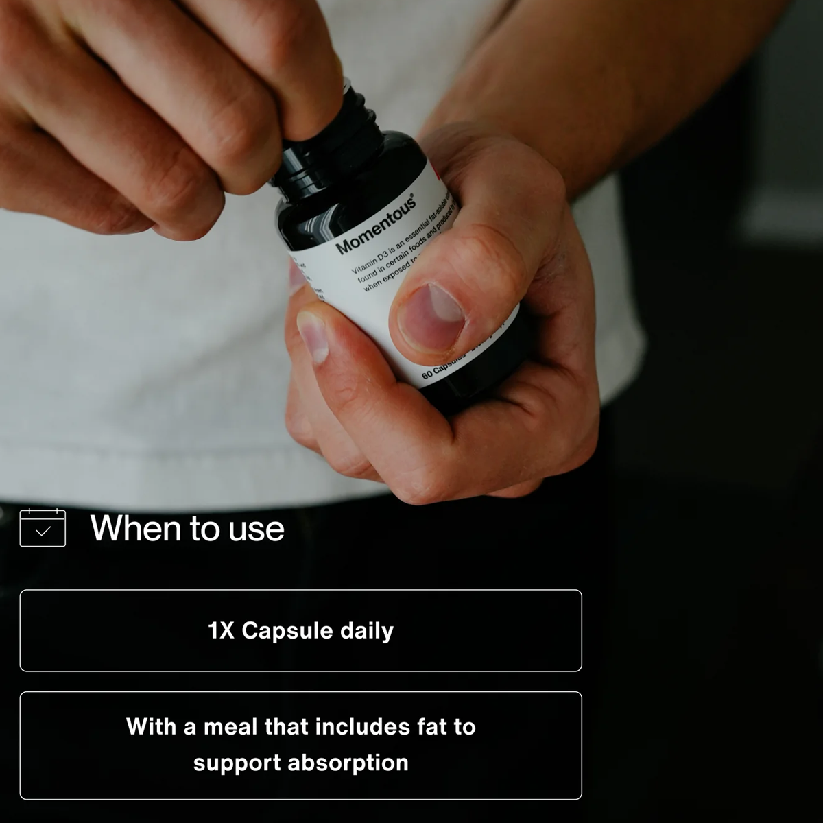 Vitamin D3 5000IU (60 Servings) alternate view