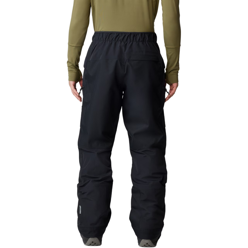 Men's First Tracks Pant, Mountain Hardwear Men's First Tracks Pant in 010-Black back