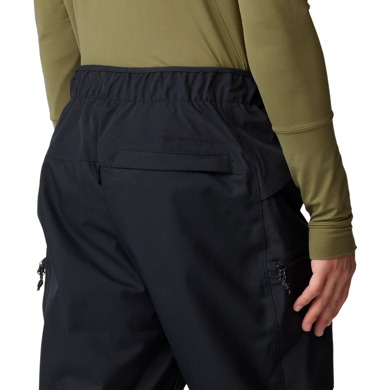 Men's First Tracks Pant, Mountain Hardwear Men's First Tracks Pant in 010-Black back