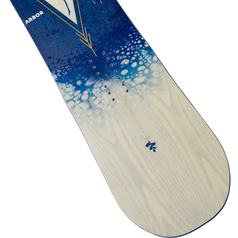 Women's Veda, Arbor Snowboards Women's Veda tail detail