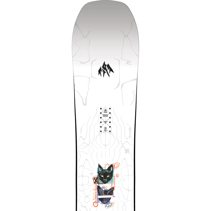 Rally Cat, Jones Snowboards Rally Cat tip