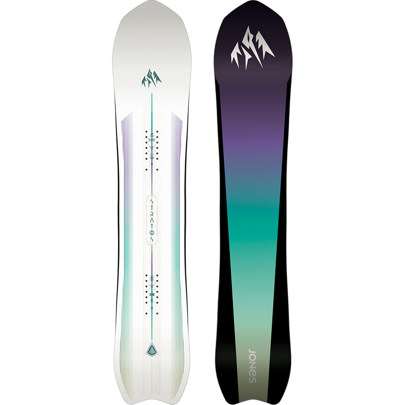 Jones Snowboards Women's Stratos Premium Snowboard Package, Jones Snowboards Women's Stratos top/bottom