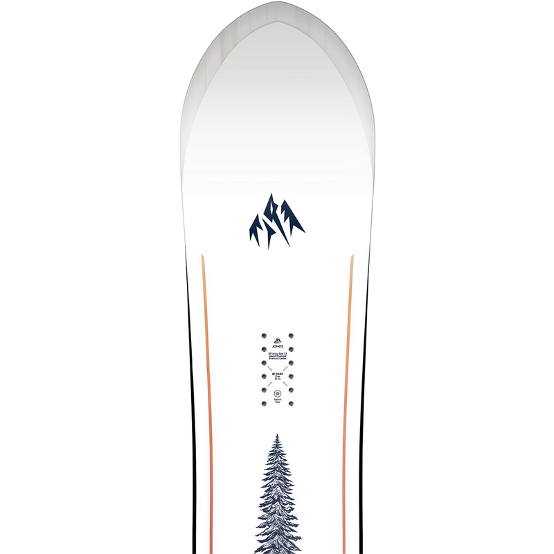 Women's Dream Weaver 2.0, Jones Snowboards Women's Dream Weaver 2.0 tip