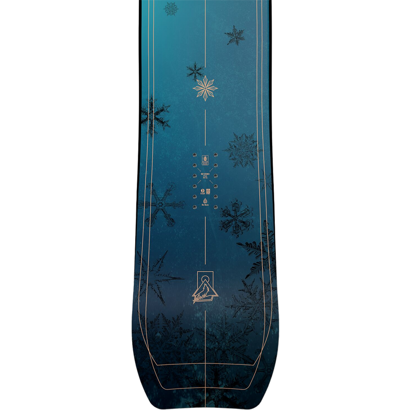 Jones Snowboards Women's Howler Demo Snowboard Package, Jones Snowboards Women's Howler 25/26 tail