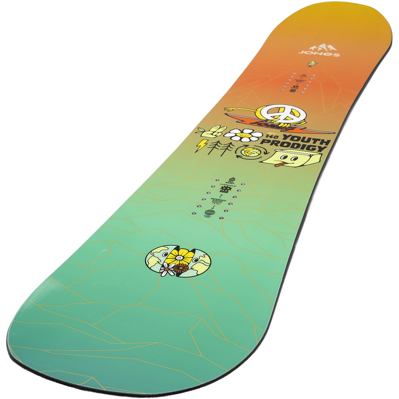 Youth Prodigy, Jones Snowboards Youth Prodigy angled top back right