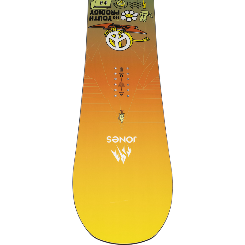 Youth Prodigy, Jones Snowboards Youth Prodigy tip