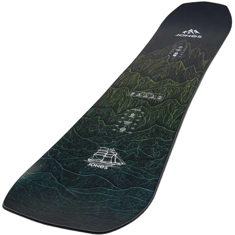 Youth Flagship, Jones Snowboards Youth Flagship angled back right