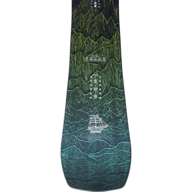 Youth Flagship, Jones Snowboards Youth Flagship tail