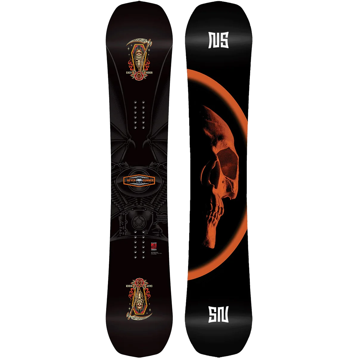 Never Summer Easy Rider Demo Snowboard Package alternate view