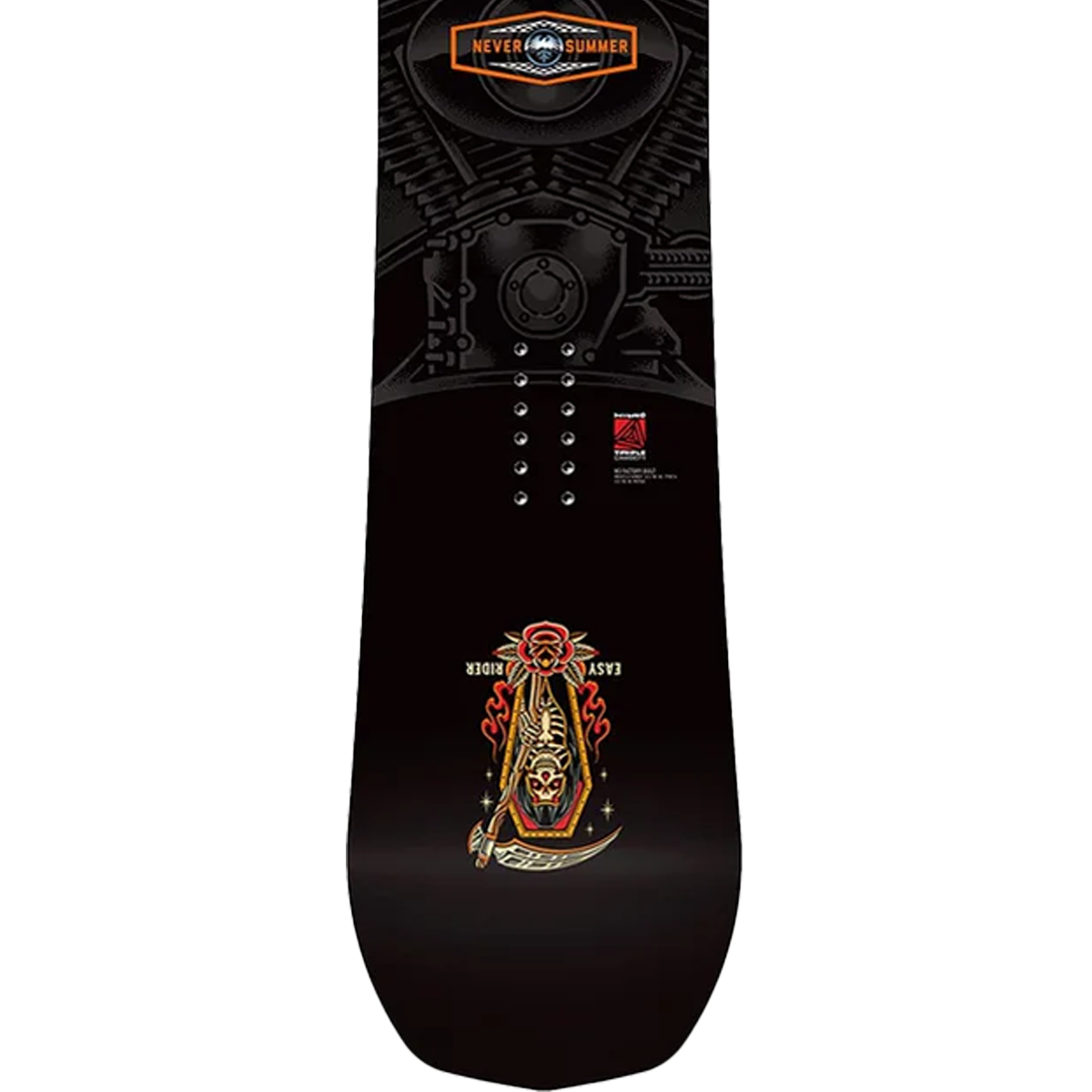 Never Summer Easy Rider Demo Snowboard Package alternate view