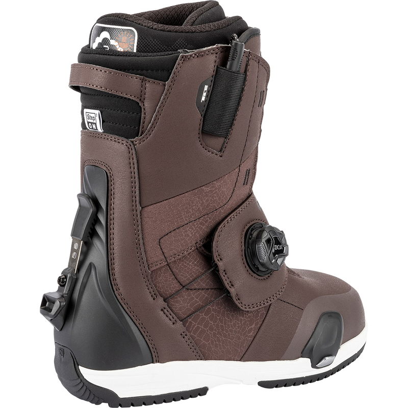 Women's Monarch Step On TLS, NItro Women's Monarch Step On TLS in Port right rear profile