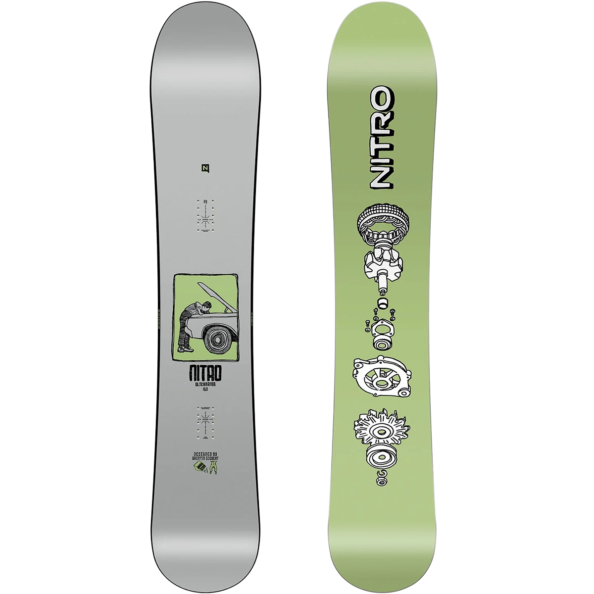 Nitro Alternator Demo Snowboard alternate view