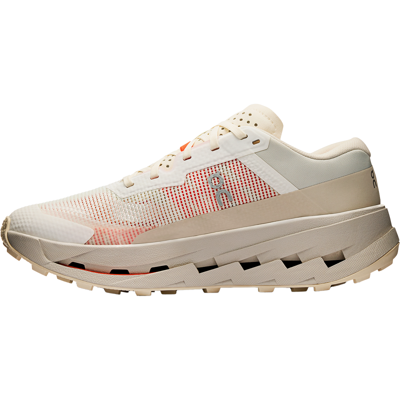 Women's Cloudultra 3, On Women's Cloudultra 3 in Ivory/Pearl inside right profile