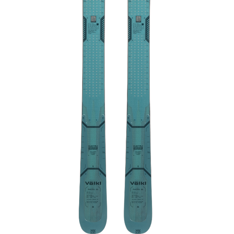 Mantra 88 Flat, Volkl Mantra 88 Flat tails