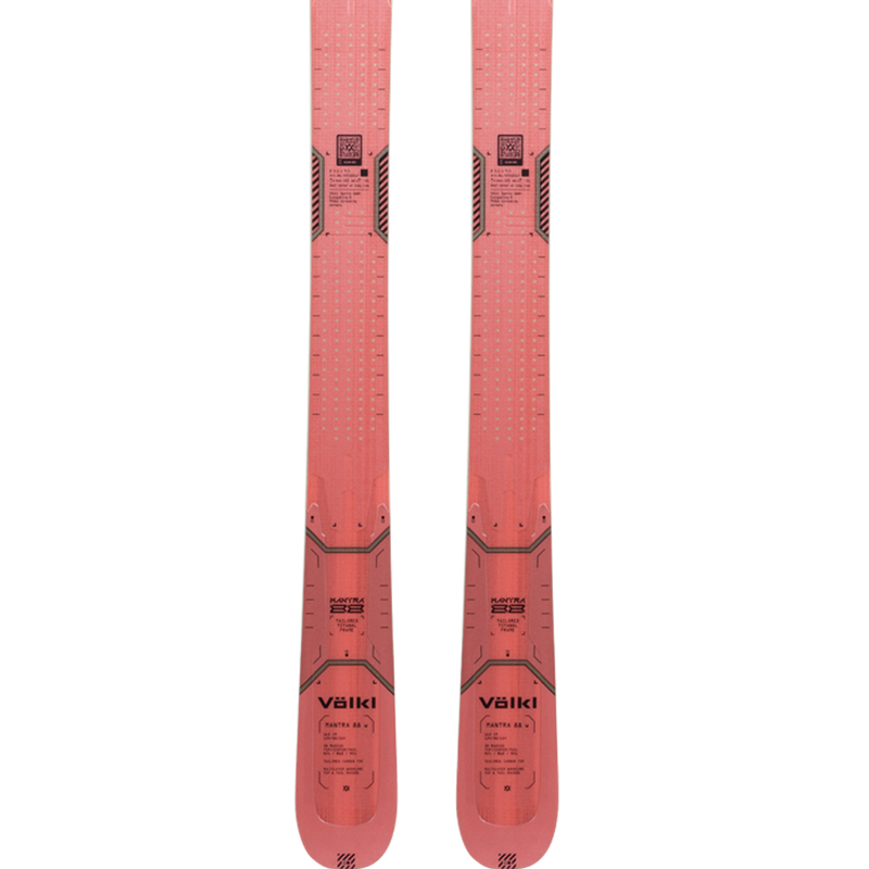 Women's Mantra 88 Flat, Volkl Women's Mantra 88 Flat tails
