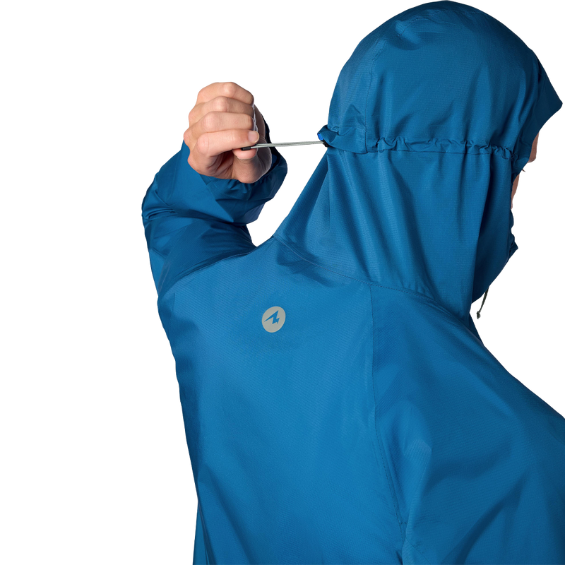 Men's Superalloy Bio Rain Jacket, Marmot Men's Superalloy Bio Rain Jacket hood