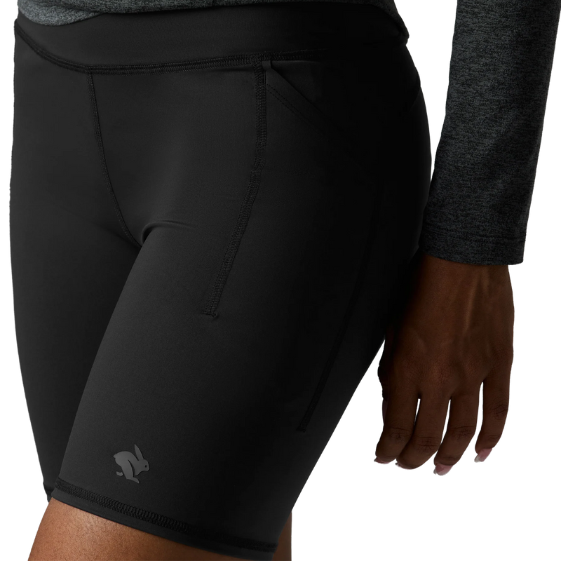 Women's Speed Leggy 7", Rabbit Women's Speed Leggy 7" leg detail