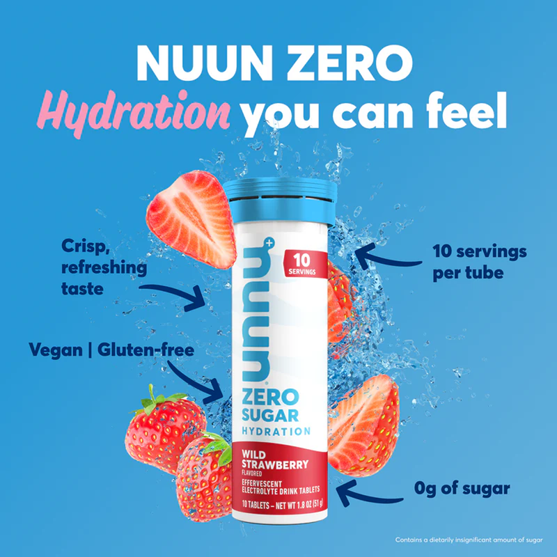 Zero Sugar Hydration, Nuun Zero Hydration details