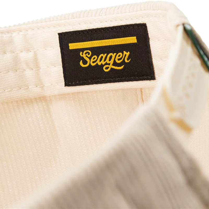 Men's Los Rios Corduroy Snapback, Seager Men's Los Rios Corduroy Snapback Inside Label