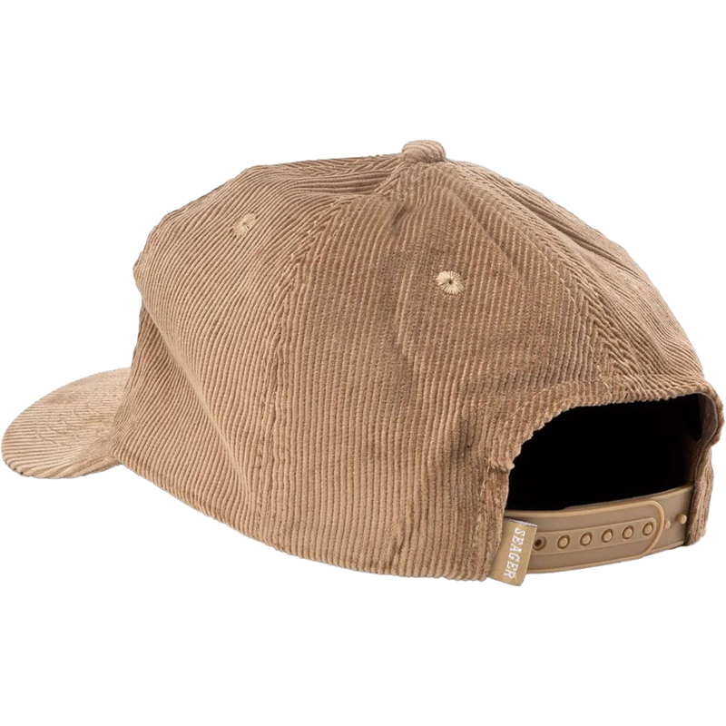 Men's Big Cord Snapback, Seager Men's Big Cord Snapback Back