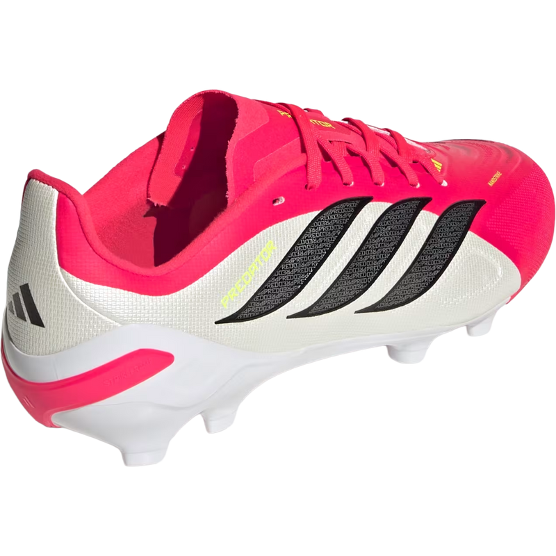 Youth Predator League FG, Adidas Youth Predator League FG in Lucid Red/Core Black/Ftwr White right rear