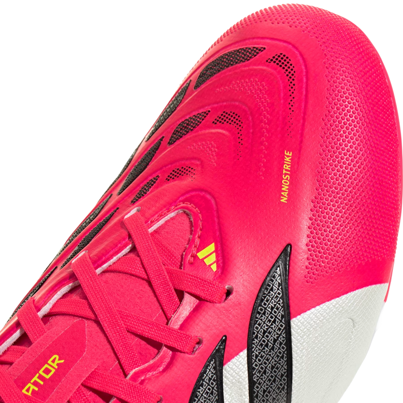 Youth Predator League FG, Adidas Youth Predator League FG in Lucid Red/Core Black/Ftwr White toe