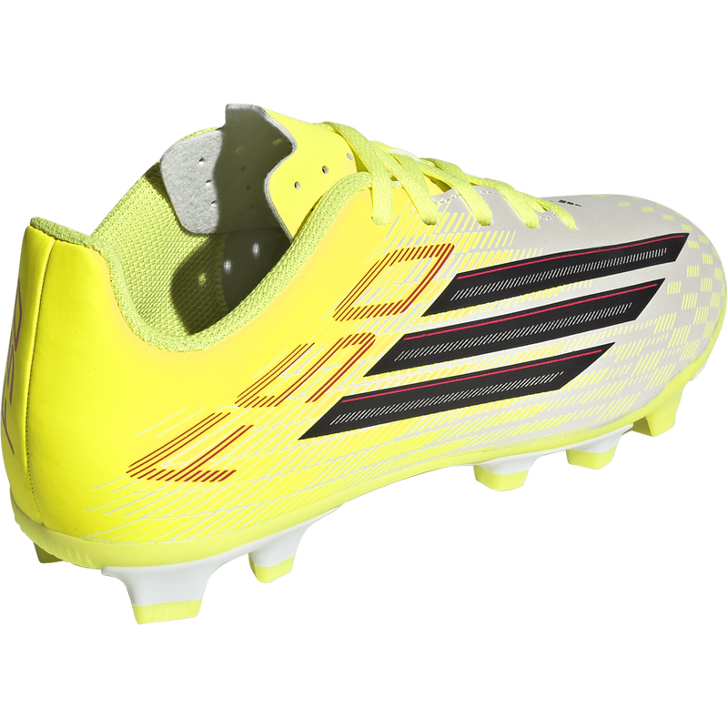 Youth F50 Club FG/MG, Adidas Youth F50 Club FG/MG in Team Solar Yellow 2/Core Black right rear