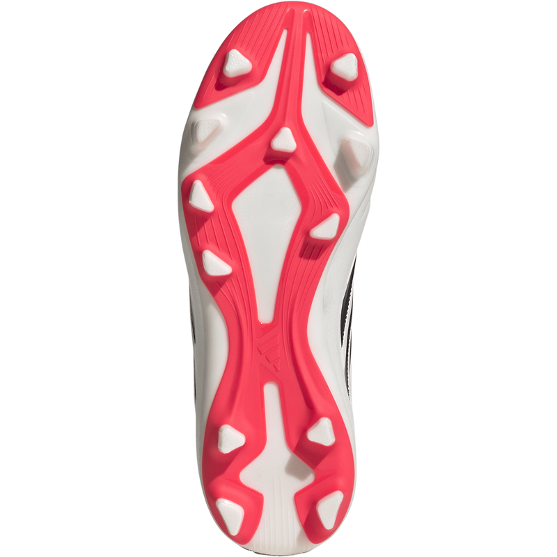 Youth Copa Pure IV Club FG/MG, Adidas Youth Copa Pure IV Club FG/MG in Zero Metallic/Core Black/Lucid Red bottom
