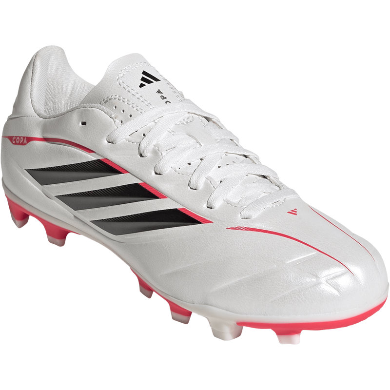 Youth Copa Pure IV Club FG/MG, Adidas Youth Copa Pure IV Club FG/MG in Zero Metallic/Core Black/Lucid Red front right