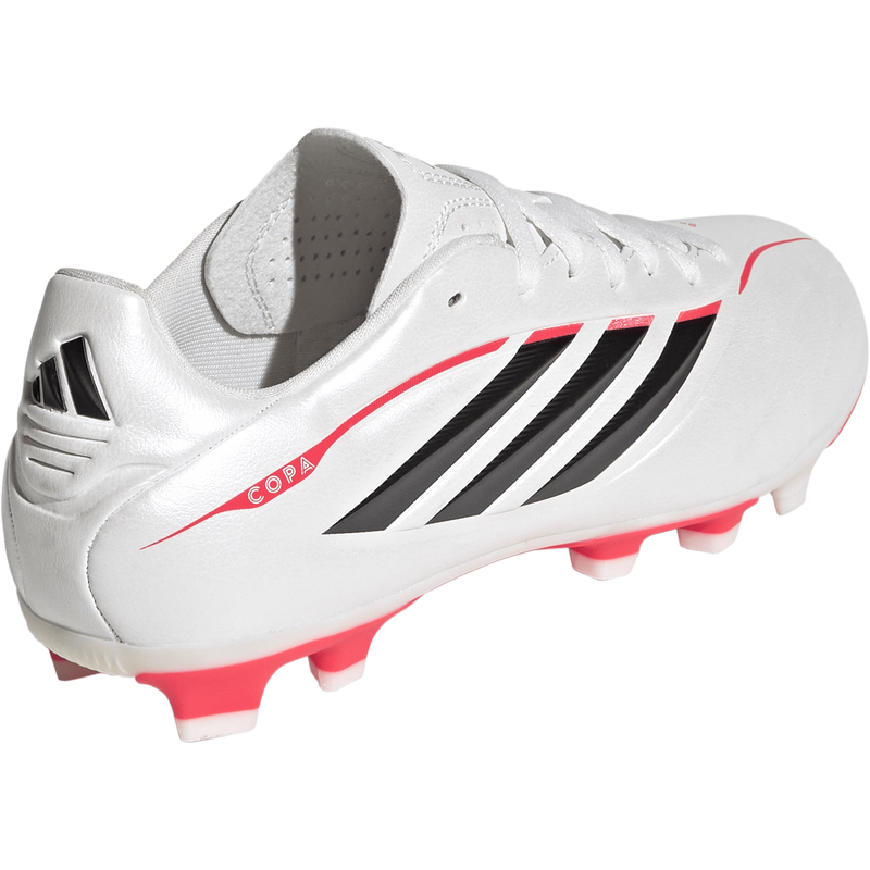 Youth Copa Pure IV Club FG/MG, Adidas Youth Copa Pure IV Club FG/MG in Zero Metallic/Core Black/Lucid Red right rear