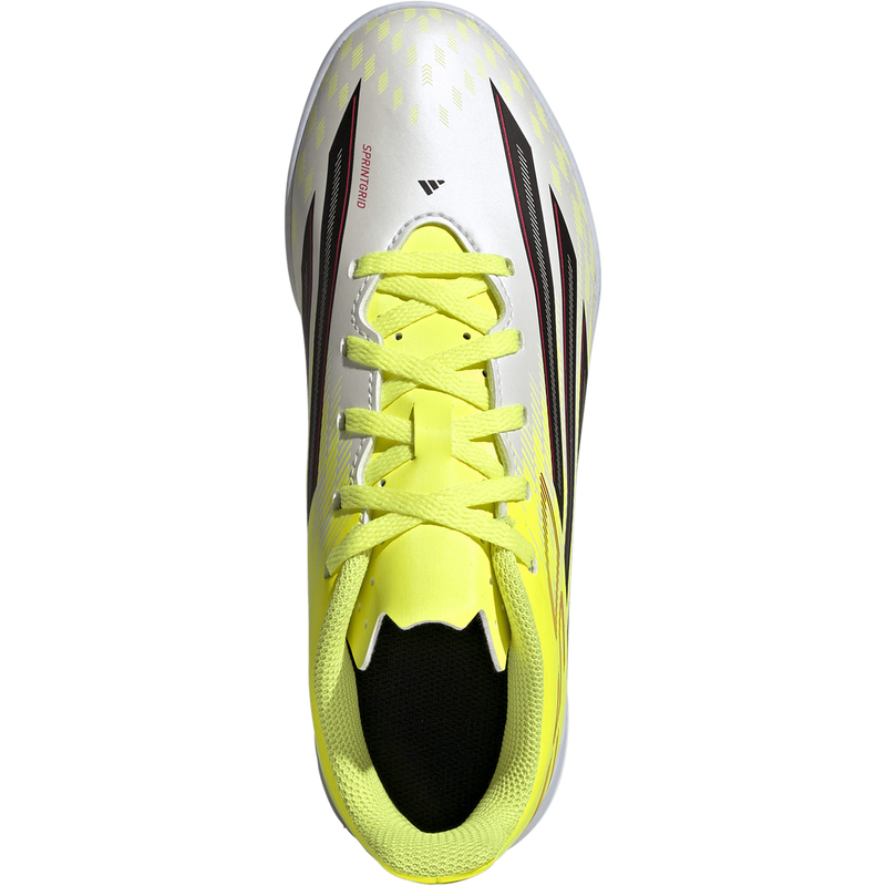 Youth F50 Club Indoor, Adidas Youth F50 Club Indoor in Team Solar Yellow 2/Core Black top