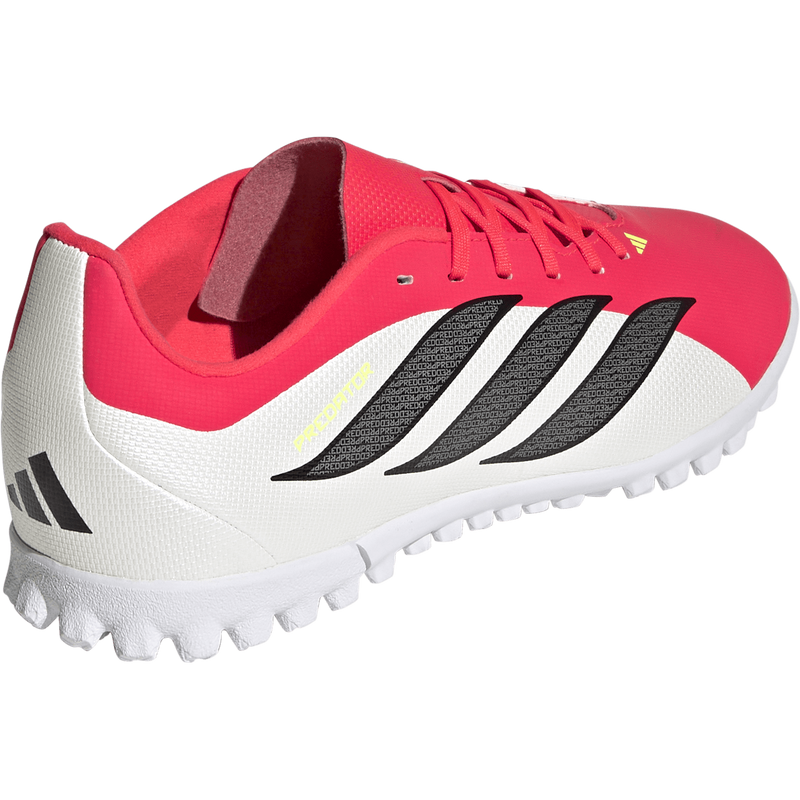 Youth Predator Club TF, Adidas Youth Predator Club TF in Lucid Red/Core Black/Ftwr White  right back
