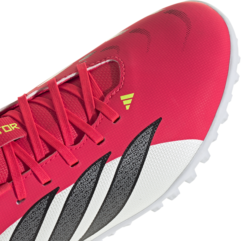 Youth Predator Club TF, Adidas Youth Predator Club TF in Lucid Red/Core Black/Ftwr White toe