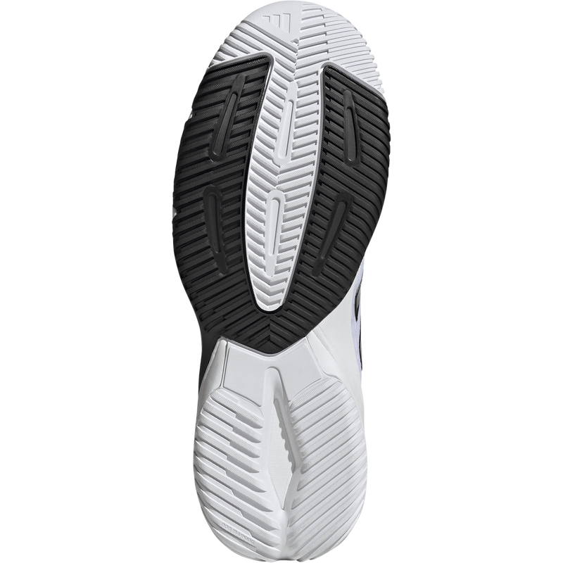 Men's Crazyflight 6 Mid, Adidas Men's Crazyflight 6 Mid in White/Core Black/White bottom