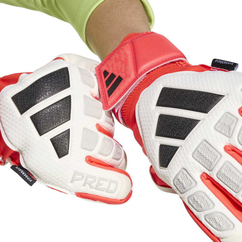 Youth Predator Fingersave Glove, Adidas Youth Predator Fingersave Glove Wrist Strap