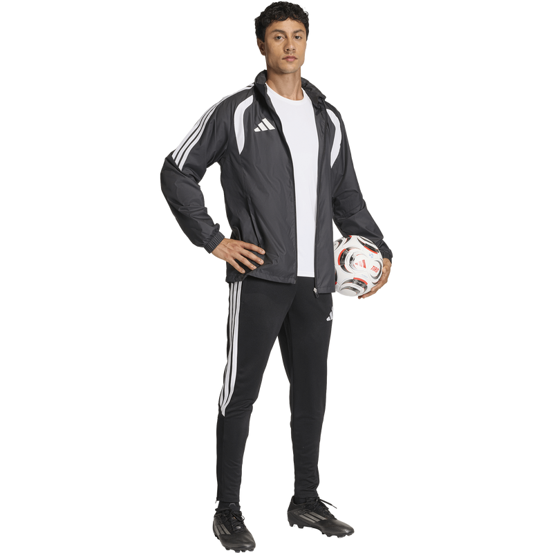 Men's Tiro 26 WB, Adidas Men's Tiro 26 WB in Black/White front full length