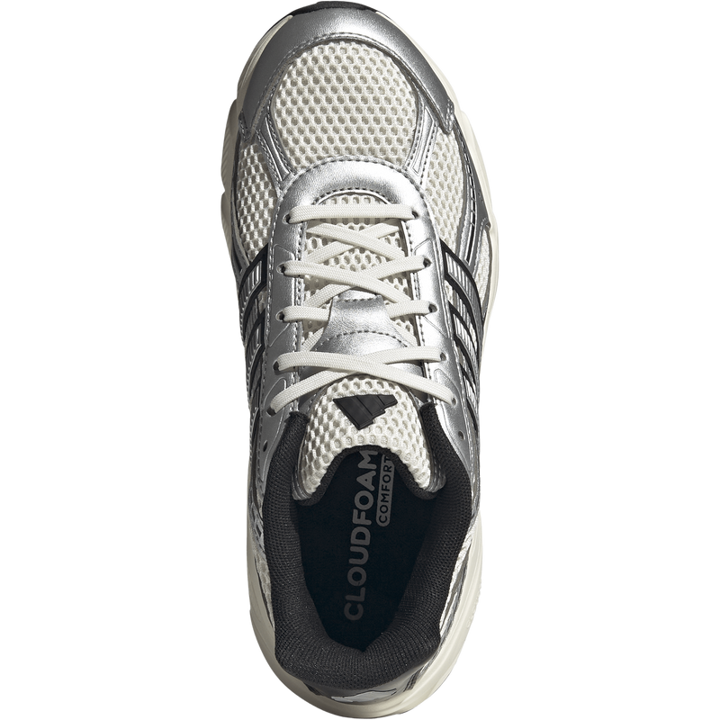 Women's TechnoChaos 2000, Adidas Women's TechnoChaos 2000 in White/Silver Metallic/Black top