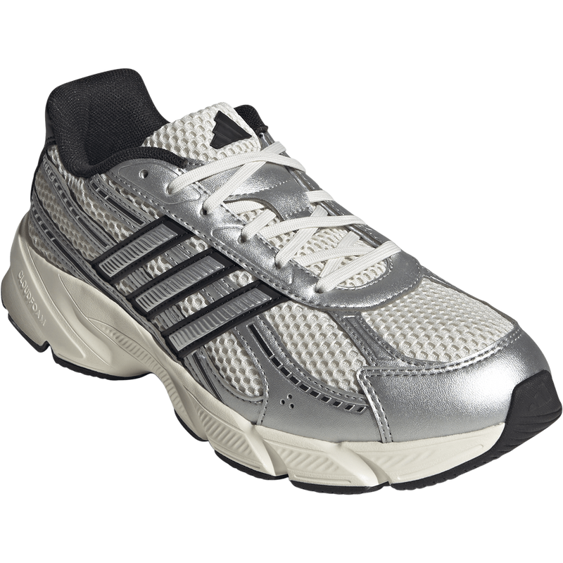 Women's TechnoChaos 2000, Adidas Women's TechnoChaos 2000 in White/Silver Metallic/Black right front
