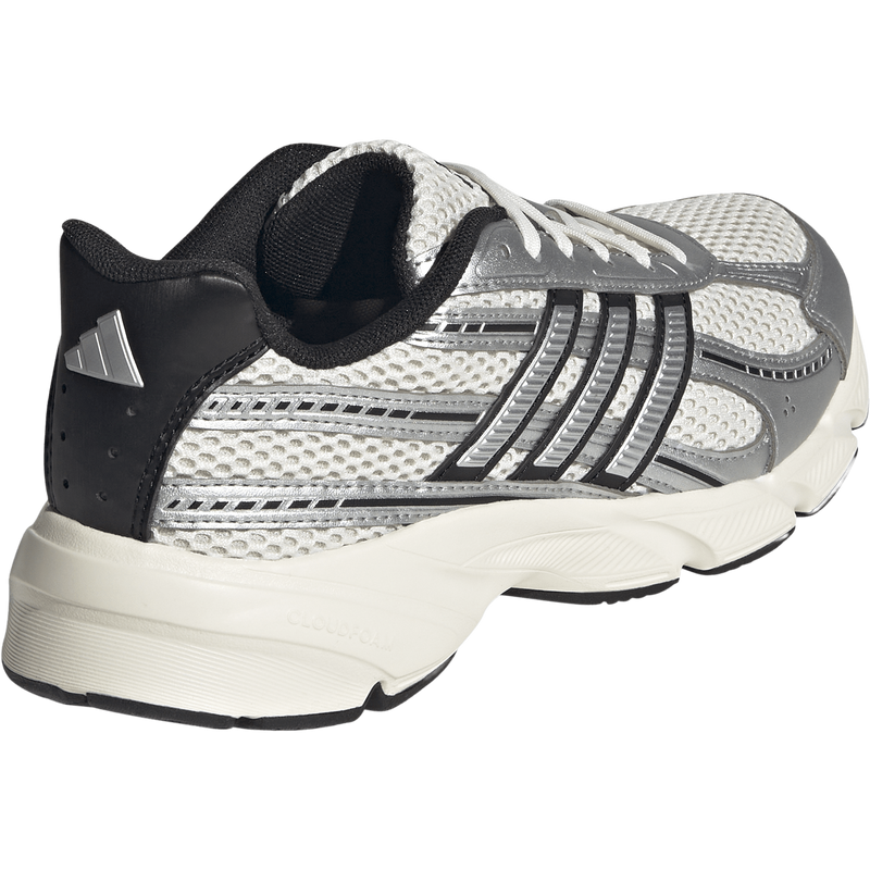Women's TechnoChaos 2000, Adidas Women's TechnoChaos 2000 in White/Silver Metallic/Black right rear