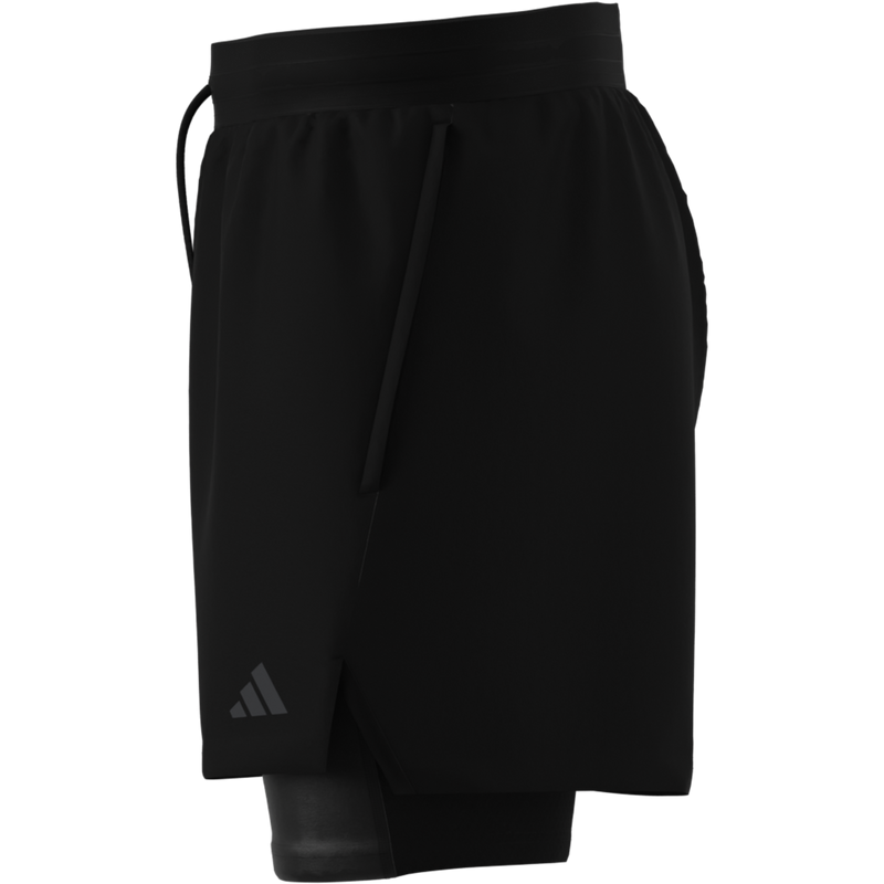 Men's D4T 2-in-1 Short, Adidas Men's D4T 2-in-1 Short Side
