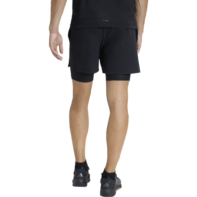 Men's D4T 2-in-1 Short, Adidas Men's D4T 2-in-1 Short Back on Model