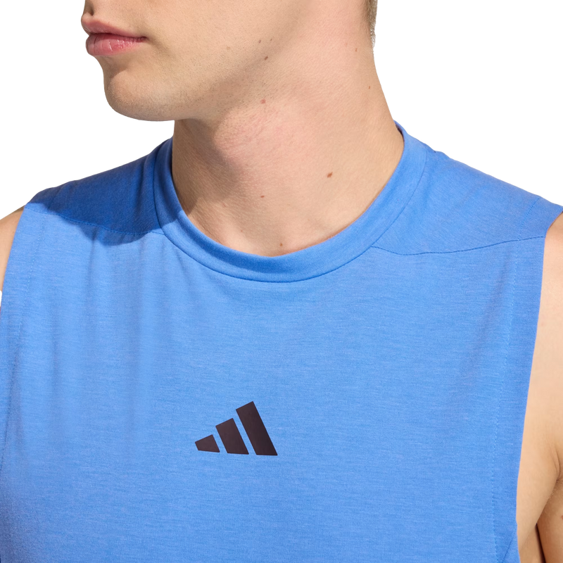 Men's D4T Tank, Adidas Men's D4T Tank Chest Logo