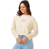 Rip Curl Women's Desert Queen Long Sleeve Vintage White