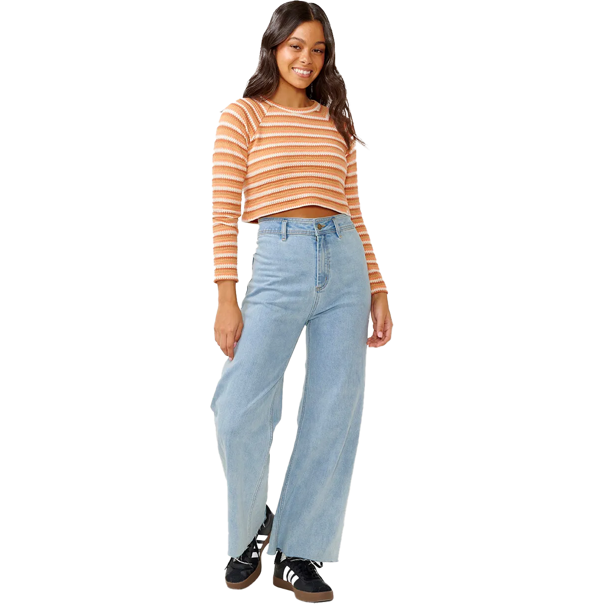 Women's Bobbi Stripe Long Sleeve alternate view