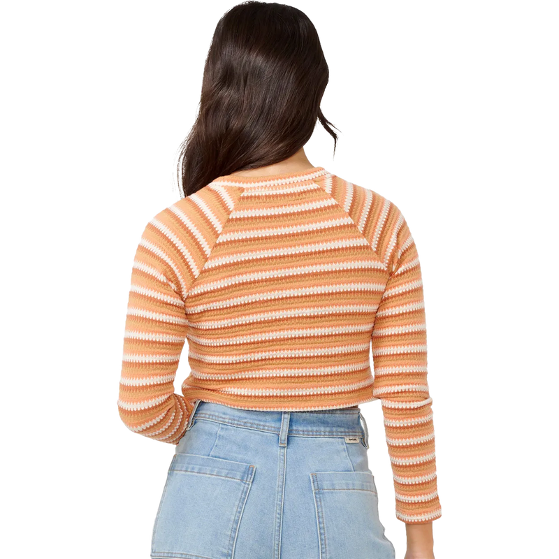 Women's Bobbi Stripe Long Sleeve, Rip Curl Women's Bobbi Stripe Long Sleeve Back