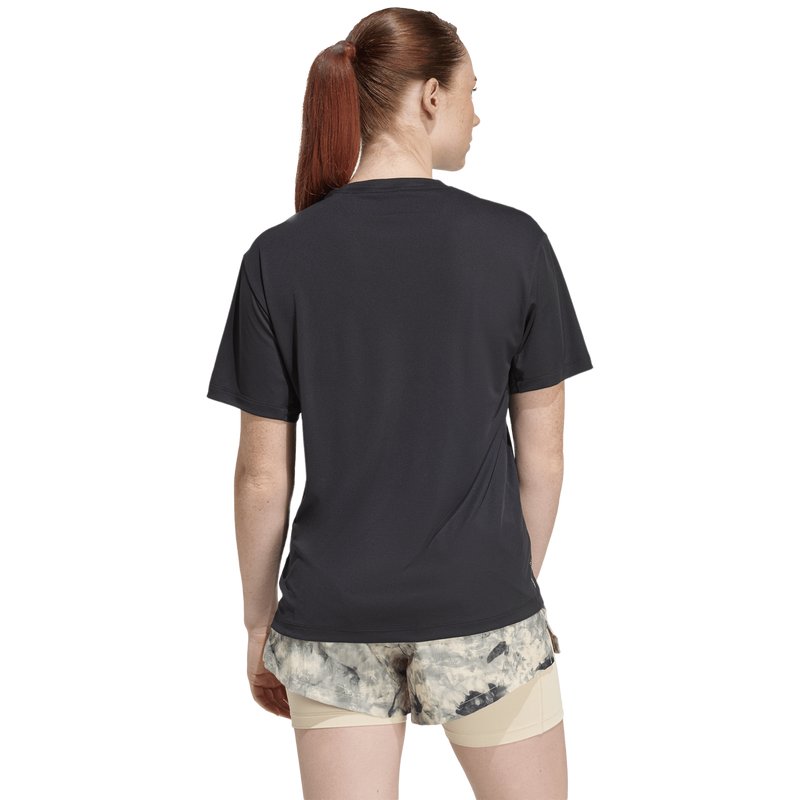 Women's Run Essentials Tee, Adidas Women's Run Essentials Tee Back