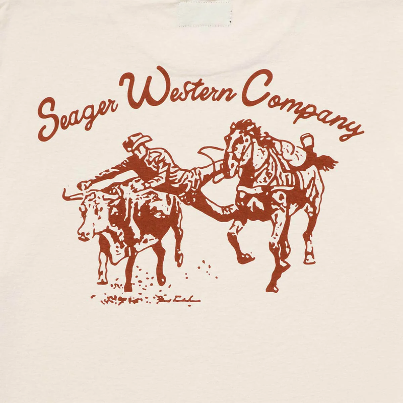 Men's Los Rios Tee, Seager Men's Los Rios Tee Back Logo