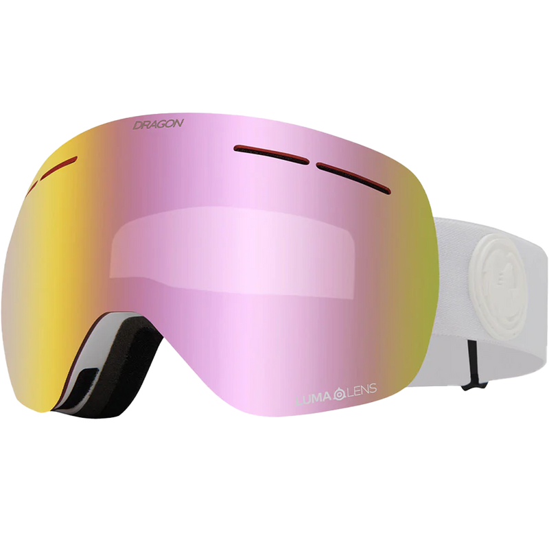 Dragon X1S in Whiteout + Lumalens Pink Ion